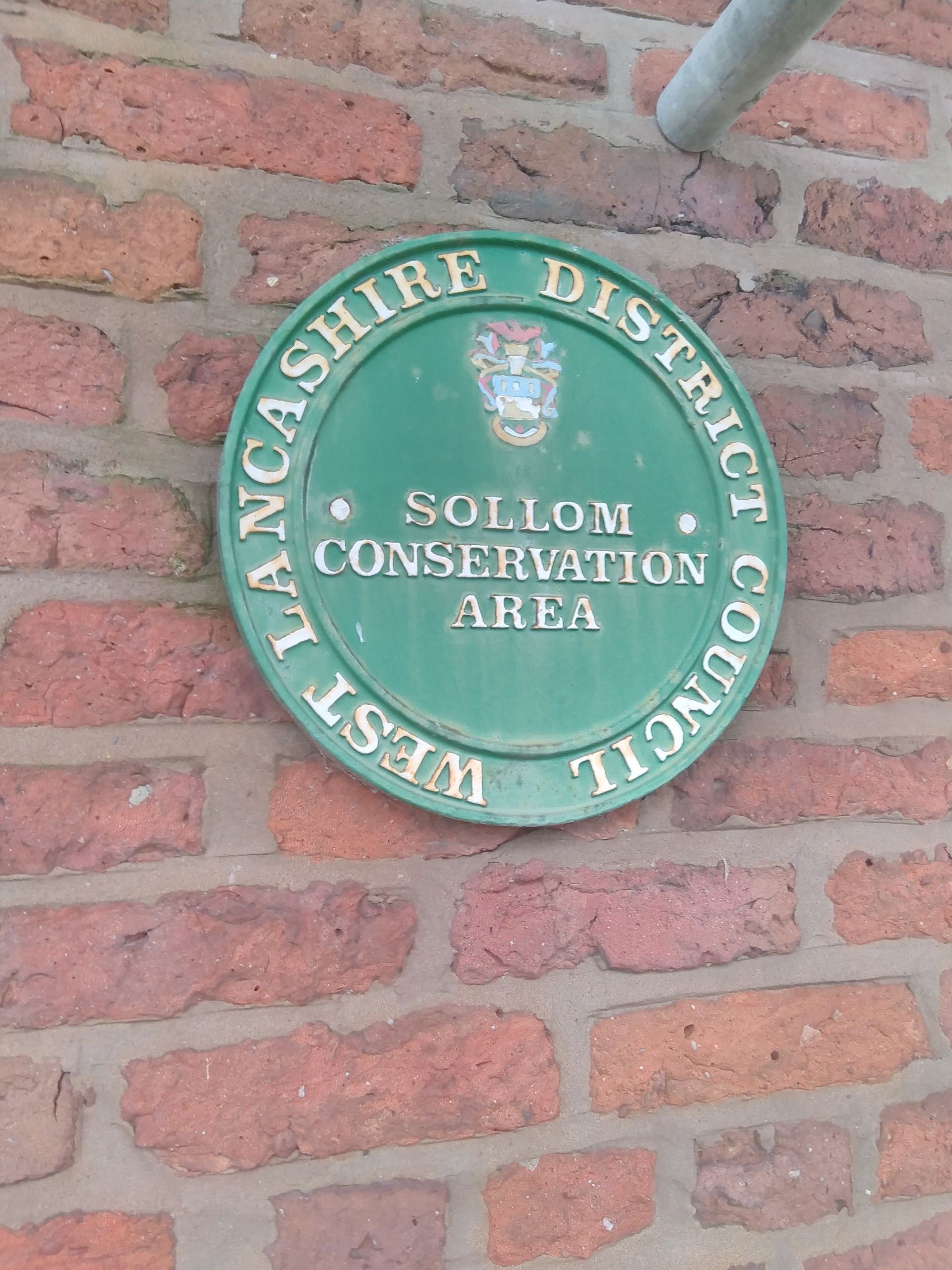 Name plaque for Sollom